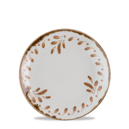 Dudson Harvest Mediterranean Terracotta coupebord 16,5 cm – terracotta porseleinen coupebord voor de horeca