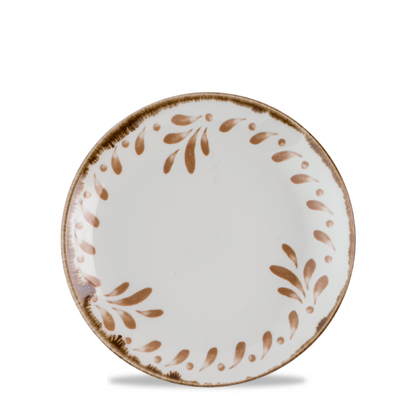 Dudson Harvest Mediterranean Terracotta coupebord 16,5 cm – terracotta porseleinen coupebord voor de horeca