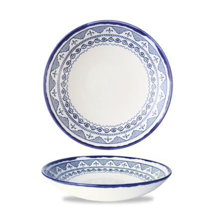 Dudson Harvest Mediterranean Moresque coupekom 24,8 cm – porseleinen kom met Moors decor voor restaurants
