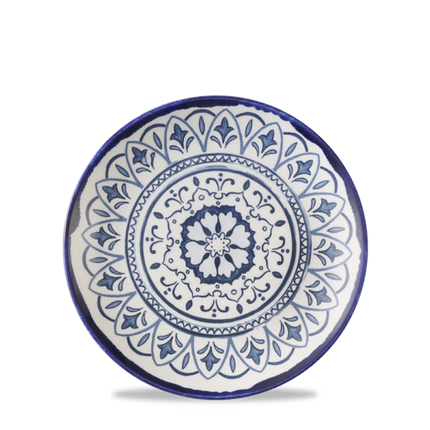 Dudson Harvest Mediterranean Moresque coupebord 16,5 cm – porseleinen bord met Moors decor voor de horeca