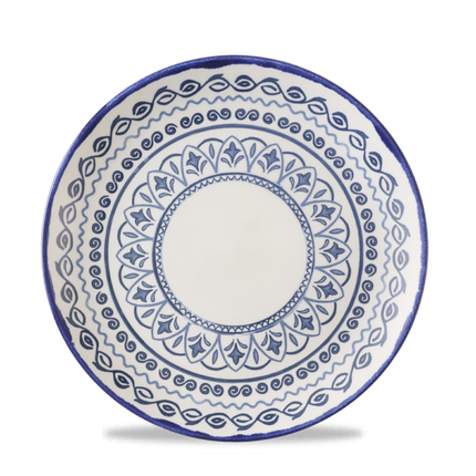 Dudson Harvest Mediterranean Moresque coupebord 21,7 cm – porseleinen bord met Moors decor voor fine dining