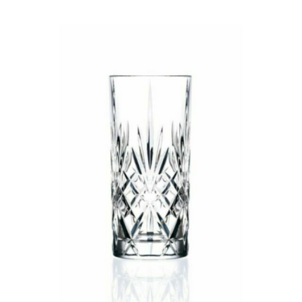 RCR Melodia hi-ball glas 360 ml – kristallen longdrinkglas voor cocktails en frisdrank
