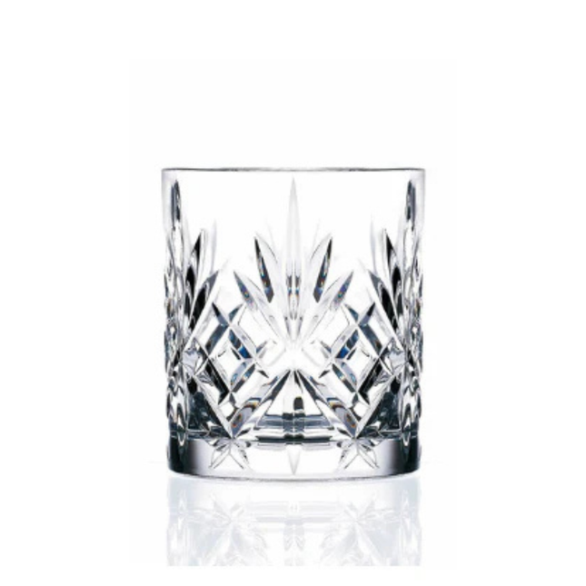 RCR Melodia Old Fashioned 240 ml – kristallen whiskyglas voor klassieke cocktails