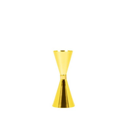 APS Mr Slim jigger 30/45/60 ml goudkleurig - luxe maatbeker voor bartenders