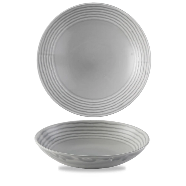 DISCONTINUED Harvest Grey Coupe Bowl 24,8cm 12/box