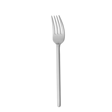 Sola New Dutch Satin serveervork 23,5 cm – roestvrij staal met satijnen afwerking, ideaal voor professioneel serveren in de horeca.