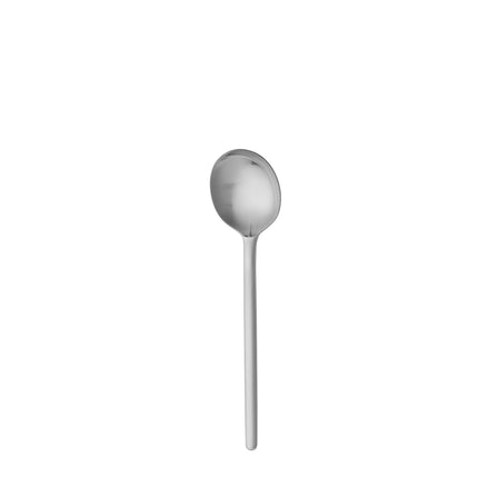 Sola New Dutch Satin soeplepel 18 cm – roestvrij staal met satijnen afwerking, ideaal voor horeca en thuisgebruik.