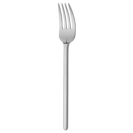 Sola New Dutch Satin tafelvork 21 cm – Luxe RVS bestek met satijnen afwerking, perfect voor horeca, restaurants en hotels. Verpakt per 12 stuks.