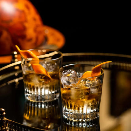 Onis Cheers Rocks glas 280 ml sfeerbeeld whiskeyglas professioneel horecaglas