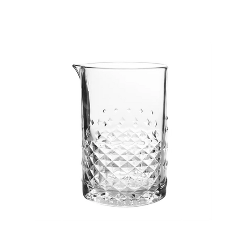 Onis Carats stirring glass 750 ml – groot roerglas met facetten voor cocktails