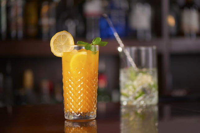 Onis Carats cooler glas 414 ml – geslepen longdrinkglas voor de bar