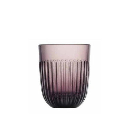 La Rochère Ouessant tumbler aubergine 260 ml – gekleurd geperst glazen waterglas