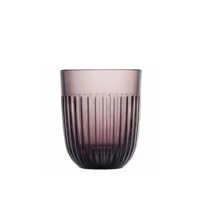 La Rochère Ouessant tumbler aubergine 260 ml – gekleurd geperst glazen waterglas