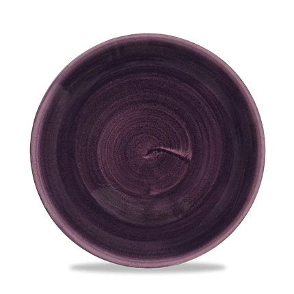 Stonecast Deep Purple Evolve Coupe Plate 21.7cm 12/box