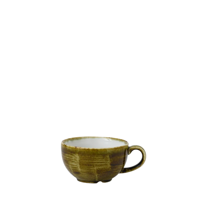 Plume Green Cappuccino Cup 227ml 12/box