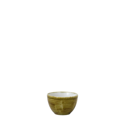 Churchill Plume Green suikerpot 227ml – porselein met gekleurde coupe-rand voor banqueting
