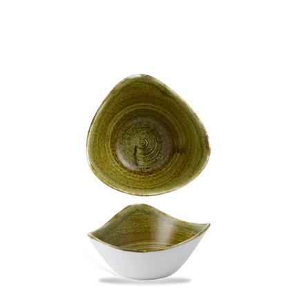 Plume Green Lotus Bowl 15,3cm 12/box