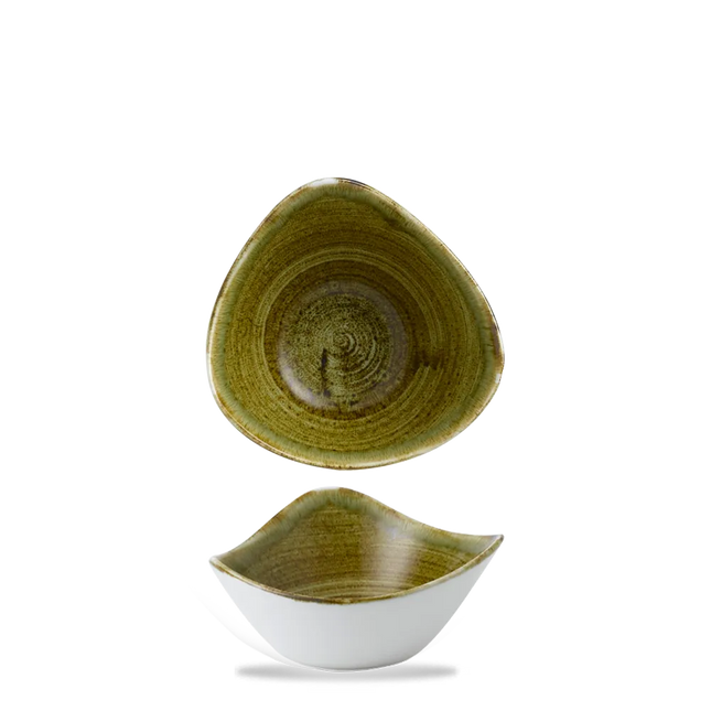 Plume Green Lotus Bowl 15,3cm 12/box