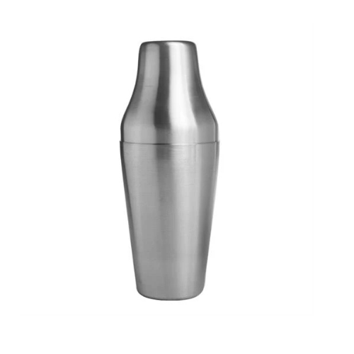 Parisian Cocktailshaker brushed 2 pcs 650 ml