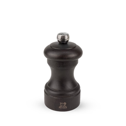 Peugeot Bistro zoutmolen chocolat 10 cm – houten zoutmolen in chocoladekleur voor restaurant en keuken