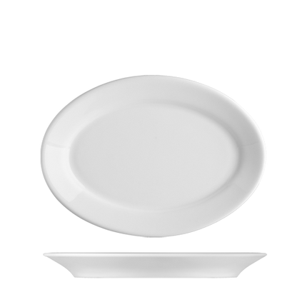 Princip schaal ovaal 24cm 6/box 6/box