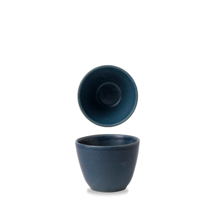 Churchill Nourish Oslo Blue mok 295 ml – stapelbaar, breukvast stoneware servies voor lunchrooms