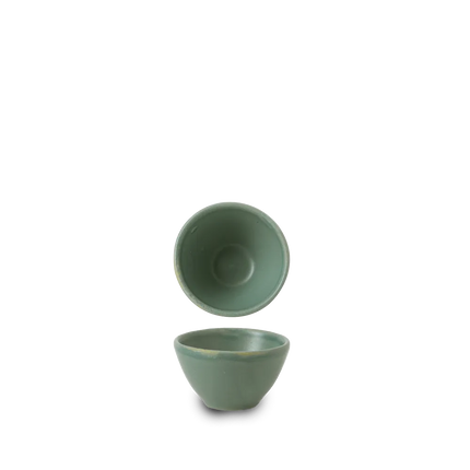 Nourish Andorra Green Contour Dip Pot 6,9*4 cm 12/box