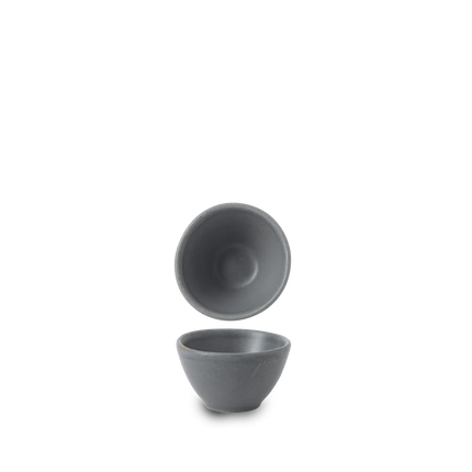 Churchill Nourish Seattle Grey dipschaaltje 6,9x4 cm – stapelbaar, breukvast stoneware servies voor catering
