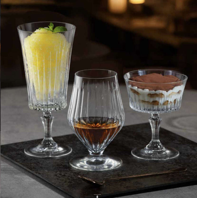RCR Timeless dessertcoupe 260 ml – kristallen glas voor ijs en dessertcocktails