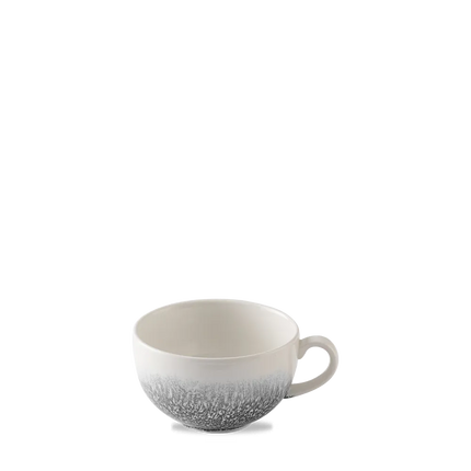 Raku Quartz Black Cappuccino Cup 340 ml 12/box