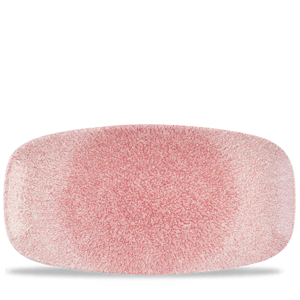 Raku Pink Quartz Chefs Oblong Plate 6/box
