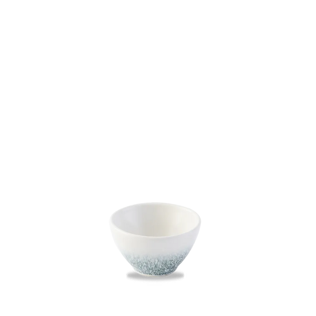Churchill Raku Topaz Blue dipschaaltje 60 ml – gereactiveerd glazuur potje voor sauzen