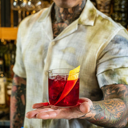 Onis Bliss Tumbler glas 300 ml close-up whiskeyglas professioneel horecaglas