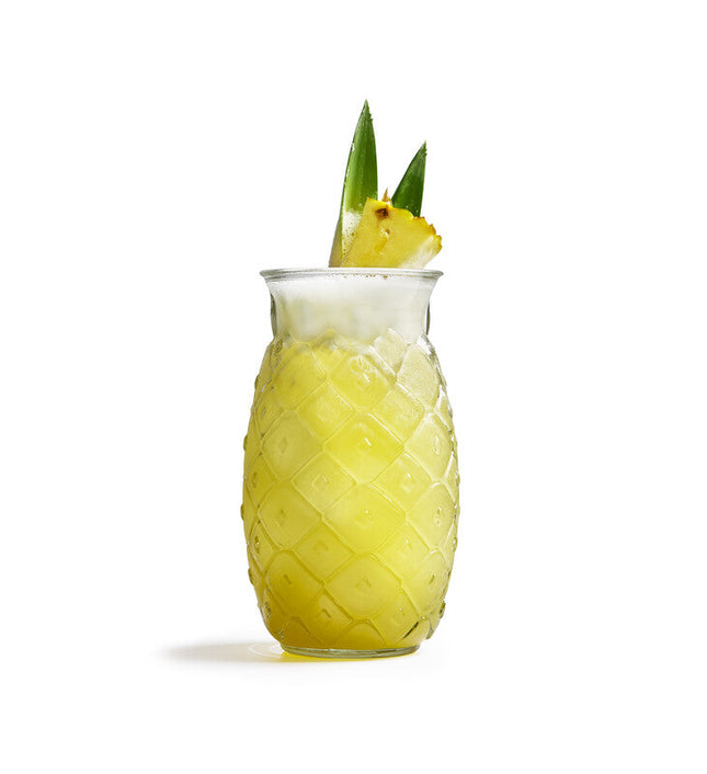 Onis Tiki Pineapple 470 ml – ananasvormig cocktailglas voor de bar