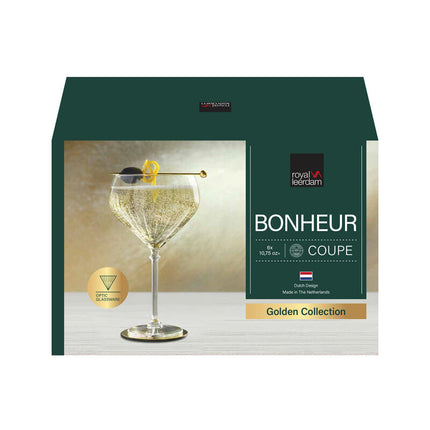 Royal Leerdam Bonheur coupe 320 ml – coupeglas voor signature cocktails