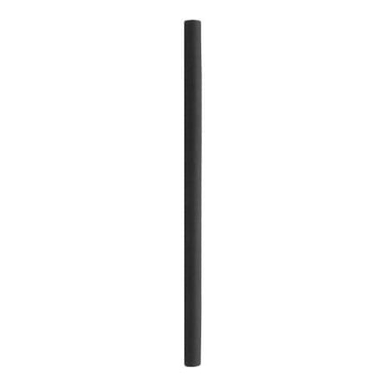 APS herbruikbare ECO rietjes zwart 8 x 150 mm - korte duurzame rietjes