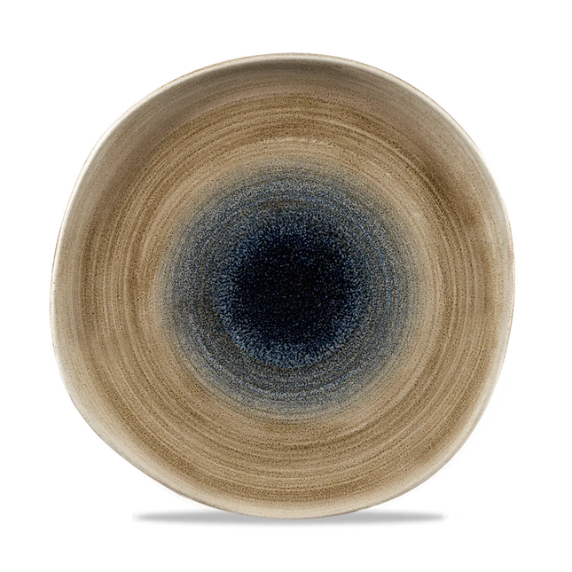Stonecast Aqueous Bayou Round Trace Plate 26,4 cm 12/box