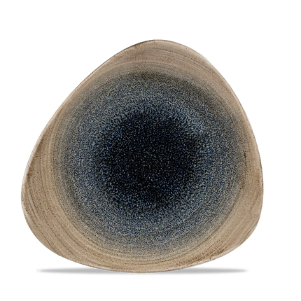 Churchill Stonecast Aqueous Bayou Lotus bord Ø 18 cm – klein blauw porseleinen bordje voor horeca