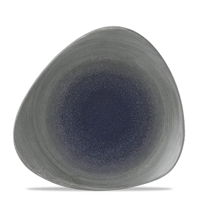 Churchill Stonecast Aqueous Fjord Lotus bord Ø 19,2 cm – klein blauwgrijs porseleinen bordje voor café en bar