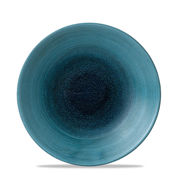 Aqueous Lagoon Deep Coupe Plate 25.5cm 12/box