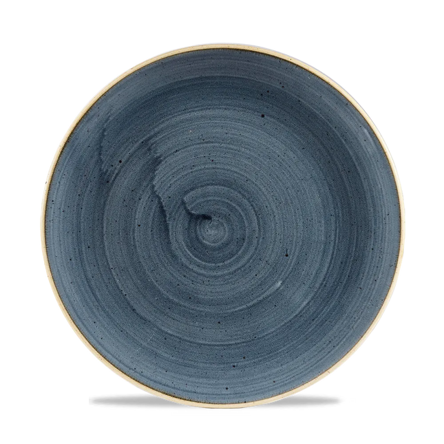 Churchill Stonecast Blueberry evolve coupebord Ø 26 cm – paarsblauw reactief glazuur voor restaurants