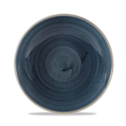 Churchill Stonecast Blueberry evolve coupekom Ø 25 cm – paarsblauw porseleinen kom voor restaurants