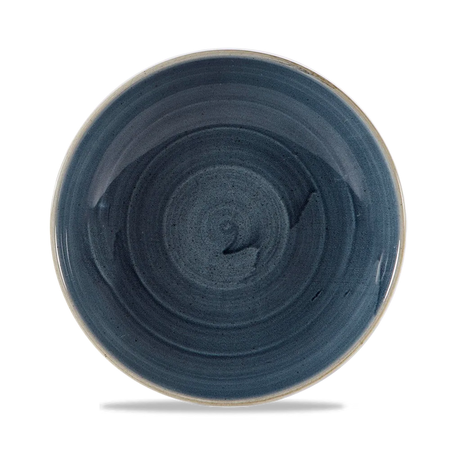 Churchill Stonecast Blueberry evolve coupekom Ø 25 cm – paarsblauw porseleinen kom voor restaurants