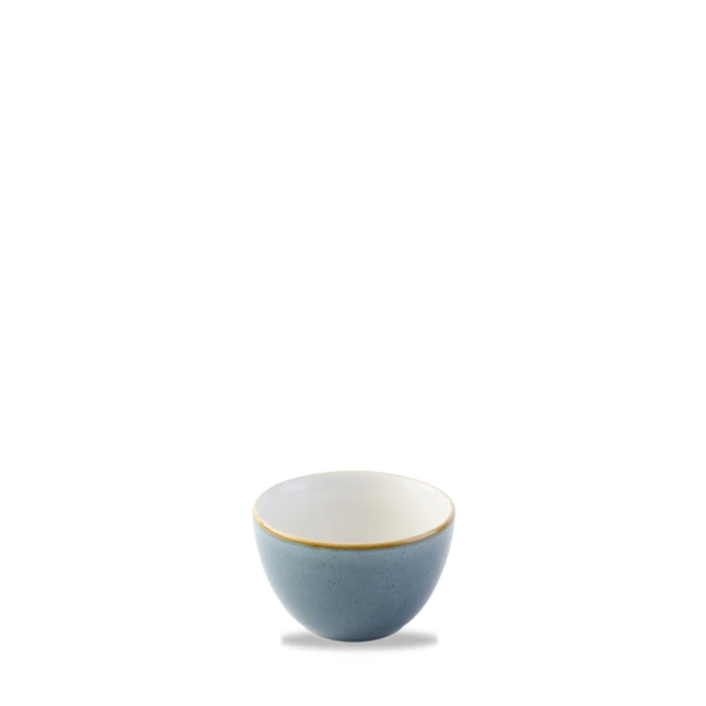 Churchill Stonecast Blueberry suikerpot 227 ml – gespikkelde porseleinen suikerpot voor horeca
