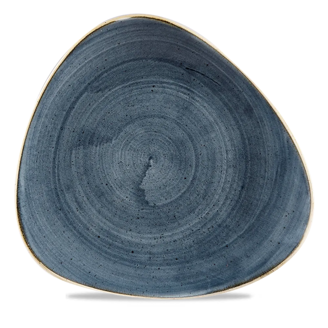 Churchill Stonecast Blueberry Lotus bord Ø 25 cm – paarsblauw porseleinen bord voor restaurants