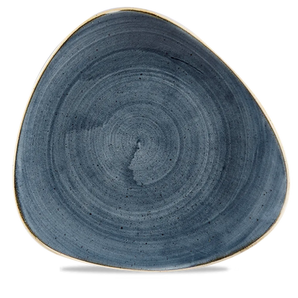 Churchill Stonecast Blueberry Lotus bord Ø 30 cm – groot paarsblauw porseleinen bord voor fine dining