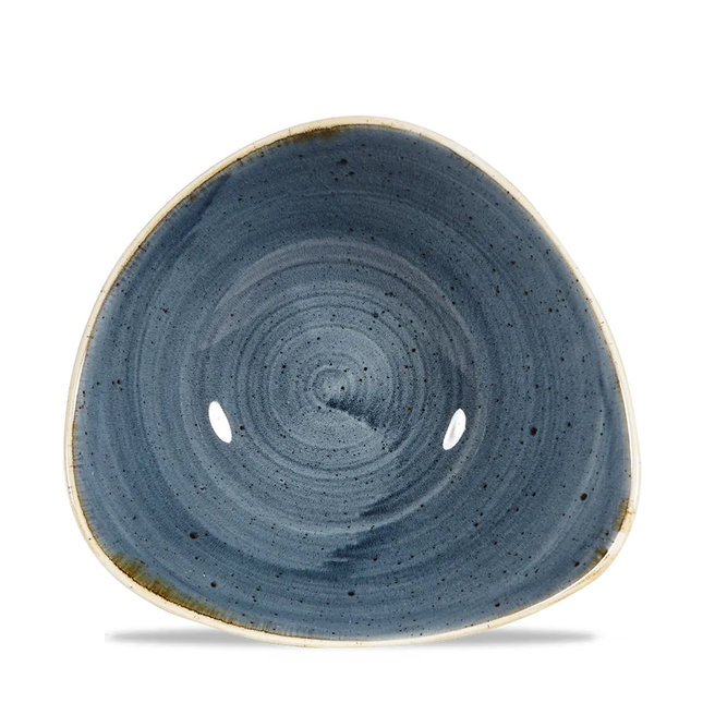 Churchill Stonecast Blueberry Lotus kom Ø 23 cm – paarsblauw porseleinen kom voor horeca