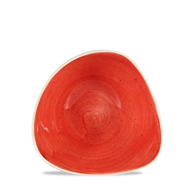 Stonecast Berry Red Lotus Bowl 15cm 12/box