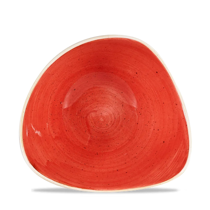 Churchill Stonecast Berry Red Lotus kom Ø 23 cm – rood porseleinen kom voor horeca