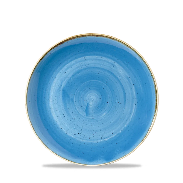 Stonecast Cornflower Blue Coupe Bowl 18cm 12/box